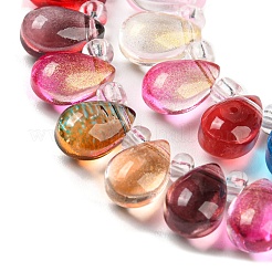 Transparent Glass Beads Strands&nbsp;X-GLAA-B014-01D