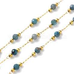 Ion Plating(IP) Real 18K Gold Plated 316 Stainless Steel Paperclip Chains&nbsp;AJEW-Z026-03C