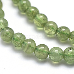 Natural Green Apatite Beads Strands&nbsp;G-K224-08-4mm