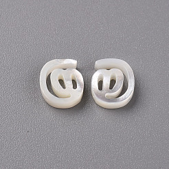 Natural White Shell Mother of Pearl Shell Beads&nbsp;SSHEL-R144-13