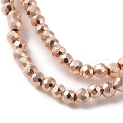Electroplate Beads Strands&nbsp;X-EGLA-H104-01B