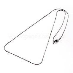 Tarnish Resistant 304 Stainless Steel Snake Chains Necklaces&nbsp;NJEW-O058-21P