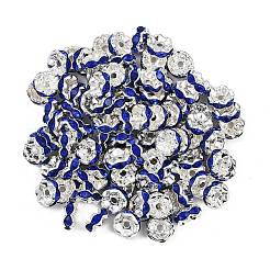 Brass Rhinestone Spacer Beads&nbsp;RSB030NF-15
