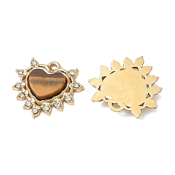 Natural Tiger Eye Pendants&nbsp;GG-CBA50CD-01G-01