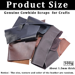 500G Cowhide Leather Fabric&nbsp;DIY-CL0001-41