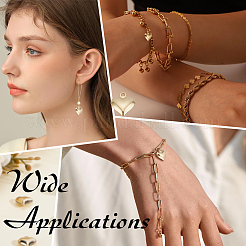 50Pcs Brass Charms&nbsp;KK-ME0001-64