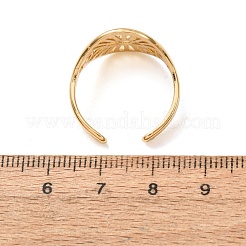 304 Stainless Steel Cuff Open Rings&nbsp;SA-CBA725A-14G