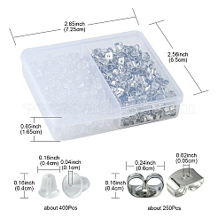 650Pcs 2 Style Ear Nuts&nbsp;FIND-YW0001-82