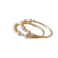 Simple Style 925 Sterling Silver Micro Pave Clear Cubic Zirconia Finger Rings&nbsp;FS-WG116E7-01