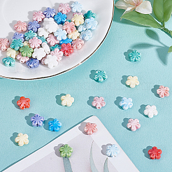 60Pcs Glazed Porcelain Beads&nbsp;PORC-HY0001-11