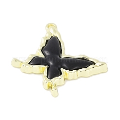 Rack Plating Alloy Enamel Pendants&nbsp;PALLOY-F018-12G-01