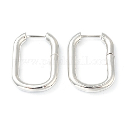 Brass Huggie Hoop Earrings&nbsp;EJEW-L234-027A