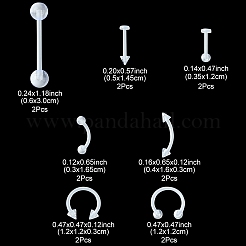 14Pcs 7 Style Acrylic Piercing Body Jewelry&nbsp;DIY-FS0005-41