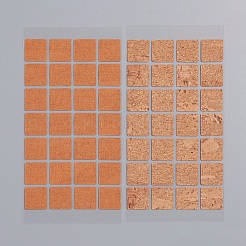 Square Shape Cork Label Stickers&nbsp;DIY-WH0163-93B