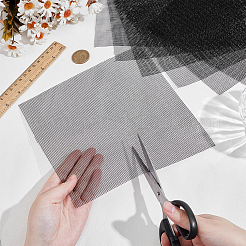 10Pcs Square Fibre Mesh Fabric&nbsp;DIY-BC0016-184