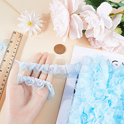 12.5 Yards Double Layers Polyester Lace Trim&nbsp;OCOR-GF0003-11B