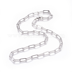 Non-Tarnish 304 Stainless Steel Chain Necklaces&nbsp;NJEW-L160-013P