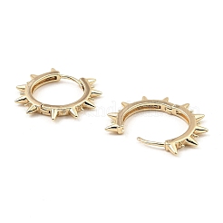 Brass Hoop Earrings&nbsp;EJEW-I289-17KCG