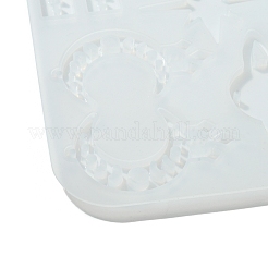 1Pc Star & Planet & Teardrop Pendant Silicone Molds&nbsp;DIY-FS0005-04