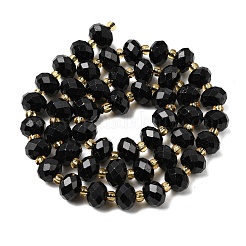 Natural Black Tourmaline Beads Strands&nbsp;G-K380-A06-01