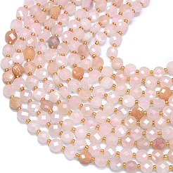Natural Pink Aventurine Beads Strands&nbsp;G-K389-B21-01