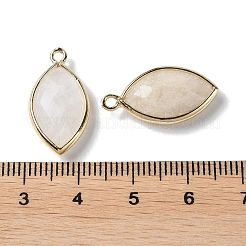 Natural White Moonstone Pendants&nbsp;G-B009-01G-S