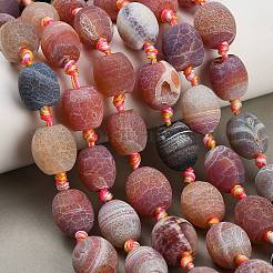 Dyed & Heated Natural Weathered Agate Beads Strands&nbsp;GG-CBAB9C6-E01-01