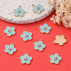 Alloy Enamel Pendants&nbsp;ENAM-YW0002-25C