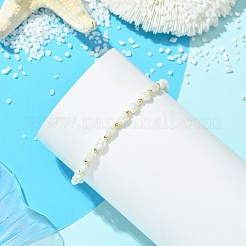 Potato Natural Cultured Freshwater Pearl Beaded Bracelets for Women&nbsp;BJEW-JB13747