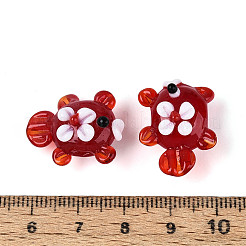 Handmade Lampwork Beads Strands&nbsp;LS-LAMP-N036-21E