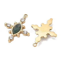 Natural African Jade Faceted Horse Eye Pendants&nbsp;GG-CBA50CD-08G-01