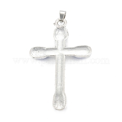 Tibetan Style Alloy Rhinestone Pendants&nbsp;PALLOY-P261-01AS