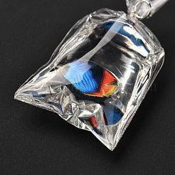 Resin Pendants with Iron Jump Ring&nbsp;RESI-A015-03A