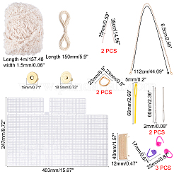 DIY Knitting Crochet Bags Kit&nbsp;DIY-WH0189-91B