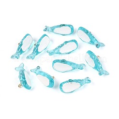 Transparent Epoxy Resin Pendants&nbsp;KY-CA0001-29