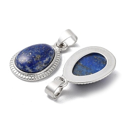 Natural Lapis Lazuli Pendants&nbsp;G-M405-05P-03