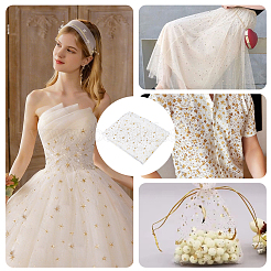 1M Star Polyester Fabric&nbsp;DIY-CY0003-62B