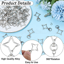 40 Sets Alloy Swivel Clasps&nbsp;FIND-SP0004-33B