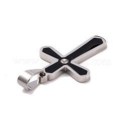 304 Stainless Steel Pendants&nbsp;STAS-D188-03P