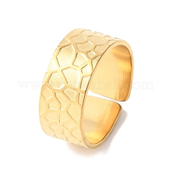 304 Stainless Steel Open Cuff Rings for Women&nbsp;RJEW-K309-32B-G