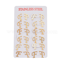 304 Stainless Steel Stud Earrings&nbsp;EJEW-E241-06F