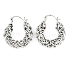 Brass Hoop Earring for Women&nbsp;LS-EJEW-L288-002P