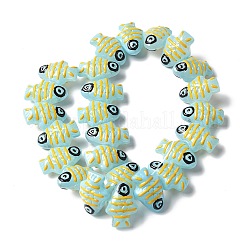 Baking Paint Glass Enamel Beads&nbsp;BLOW-D300-04C