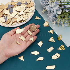 180Pcs 18 Styles Sew On Mirror Rhinestones&nbsp;DIY-PH0021-94