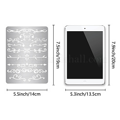 Stainless Steel Metal Cutting Dies Stencils&nbsp;DIY-WH0289-096