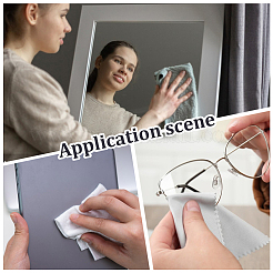 7Pcs Microfiber Eyeglass Clean Cloth&nbsp;AJEW-GF0012-54