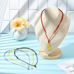 30Pcs 10 Colors Adjustable Waxed Polyester Cord Necklace Making&nbsp;NJEW-CJ00003