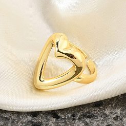 Brass Open Cuff Rings for Women&nbsp;LS-RJEW-F171-01G-01