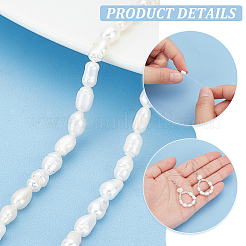 1 Strand Natural Cultured Freshwater Pearl Beads Strands&nbsp;PEAR-PH0001-16