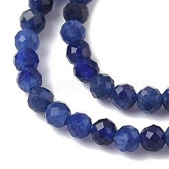 Natural Sodalite Beads Strands&nbsp;G-D306-A01-2mm-A